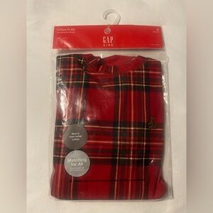 GAP Red Plaid Pajama Set